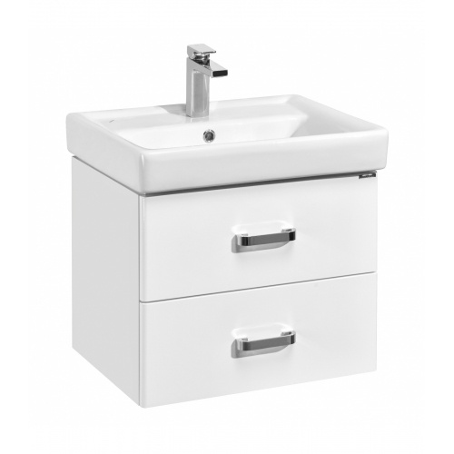 Комплект тумба АКВАТОН Америна 60 Белая с раковиной Тигода 60 купить в интернет магазине Санрай73