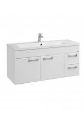 Комплект тумба АКВАТОН Диор 120 Белая с раковиной Премьер М 120