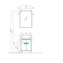 Зеркало Aquaton Рико 50 1A216302RI010