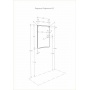 Зеркало Aquaton Инфинити 65 1A197102IF010