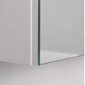 Зеркальный шкаф Итана City 60 600х150х600 белый глянец, пленка ПВХ