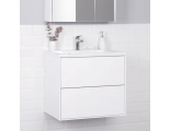 Тумба с раковиной подвесная Итана Mia 65 645х446х581 белый глянец