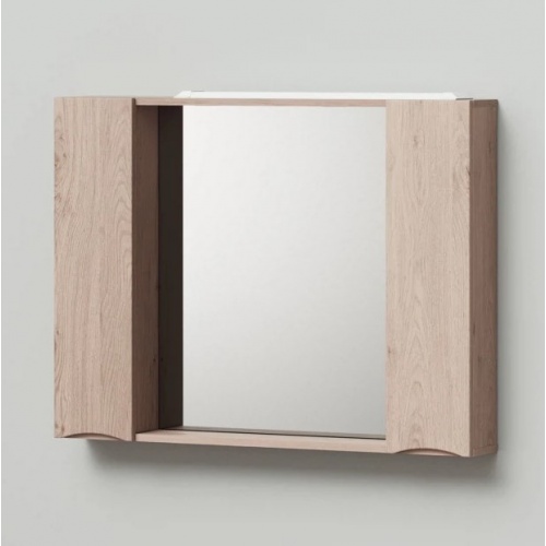 Шкаф зеркало Итана Мишель 100 1000х150х750 лиственница купить в интернет магазине Санрай73