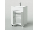 Тумба с раковиной напольная Итана Roberto 60 597х454х850 белый глянец, эмаль
