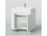 Тумба с раковиной напольная Итана Roberto 80 795х455х850 белый глянец, эмаль