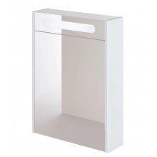 Зеркальный шкаф Итана Roberto 60 600x170x790 белый глянец, пленка ПВХ