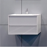 Тумба SANRAY М1 Классик-Карат (60) (подв) (2 ящ) (бел) под раковину М1 Классик 60