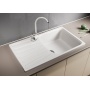 Мойка для кухни Mixline ML-GM19 с крылом, белая (331) , 750*500*200мм NEW