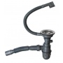 Мойка для кухни MIXLINE PRO 65х44х22 (3,0) подстольный монтаж,  выпуск 3 1/2, сифон, сатин