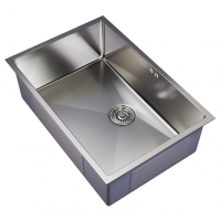 Мойка для кухни MIXLINE PRO 65х44х22 (3,0) подстольный монтаж,  выпуск 3 1/2, сифон, сатин