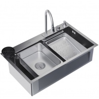 Мойка для кухни многофункциональная Mixline Pro 75х46х22 (3,0) сатин