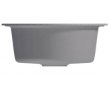 Мойка для кухни Mixline ML-GM11 (310) 500 мм, врезная круглая, серая