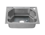 Мойка для кухни MELANA 6045 0,8/210 врезная прямоугольная с сифоном