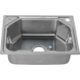 Мойка для кухни MELANA 6045 0,8/210 врезная прямоугольная с сифоном