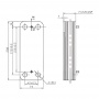Теплообменник ГВС Baxi, Westen, 156 мм, 12 пл., Zilmet ZB 207