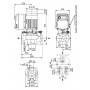 Насос 32/100 циркуляционный WILO VeroLine IP-E 0,55/2-R1