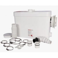 Канализационная насосная установка ROMMER BIOLIFT R-4S, выход сбоку 1х100мм / 3х40мм