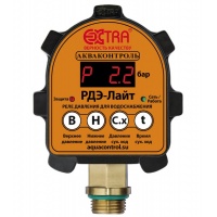 Реле давления воды электронное EXTRA РДЭ-Лайт-10-2,2 (2,2кВт; G1/2)