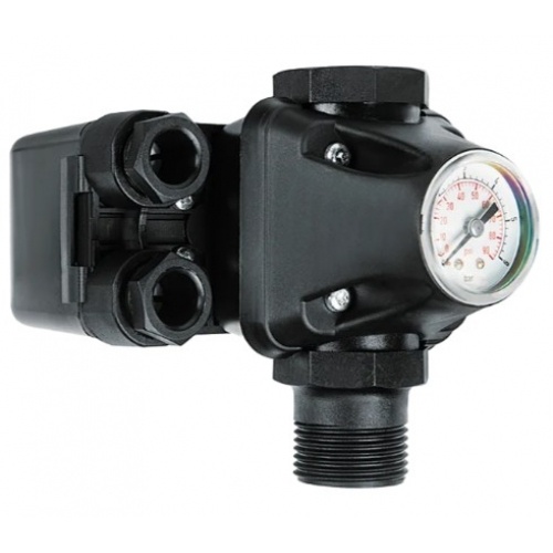 Реле давления Unipump РМ/5-3W 1 со встроенным манометром купить в интернет магазине Санрай73