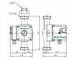 Насос 25/6S-130 циркуляционный Shinhoo Basic S