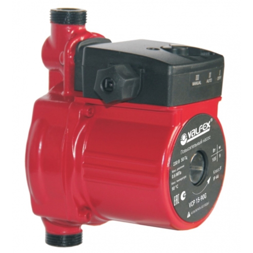 Насос VPA 15-90 для повышения давления Valfex 105 Вт, 23 л/мин, 9 м, мокрый ротор, с гайками купить в интернет магазине Санрай73