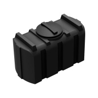 Емкость 300 литров прямоугольная (черный) Polimer Group R-300