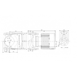 Насос 40-120/250 циркуляционный Grundfos F MAGNA1