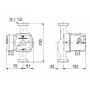 Насос 25/40-130 циркуляционный Grundfos UPS