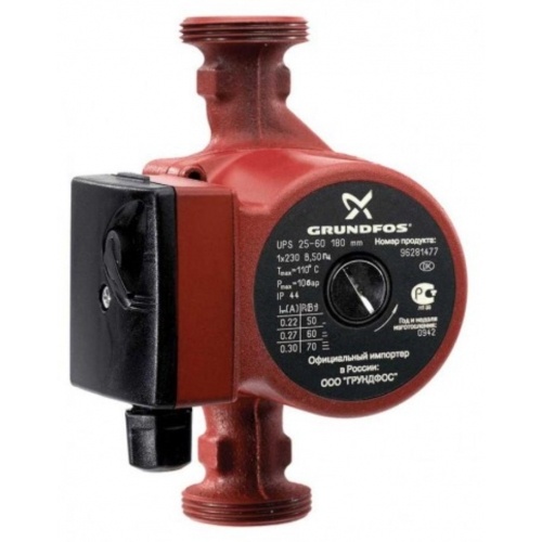 Насос 25/60-180 циркуляционный Grundfos UPS купить в интернет магазине Санрай73