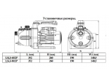 Насос LKJ-602P поверхностный самовсасывающий LEO