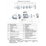 Насос 15-20 EDHm поверхностный многоступенчатый LEO