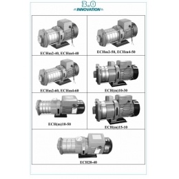 Насос 15-10 ECHm поверхностный многоступенчатый LEO