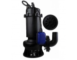 Насос 50WQD8-16-1.1F фекальный LEO с поплавком, крыльчатка чугун