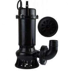 Насос 50WQ10-10-0.75 фекальный LEO, крыльчатка чугун