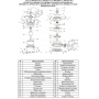 Насос 65WQ25-28-4 фекальный LEO, крыльчатка чугун