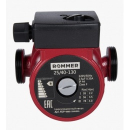 Насос 25/40-130 циркуляционный ROMMER RATE