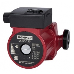 Насос 25/40-130 циркуляционный ROMMER RATE