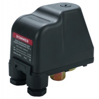 Реле давления воды KRS-5, 1-5,3 бар, 1/4" накидная гайка Rommer