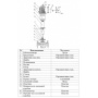 Насос 40-1100-F циркуляционный фланцевый Vodotok WRS