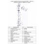 Насос WRS20/130-Z-BR для повышения давления Vodotok мокрый ротор, медь