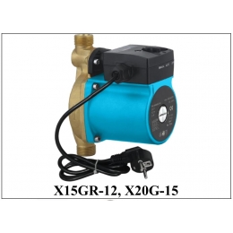 Насос WRS15/110-Z-BR для повышения давления Vodotok (X20G-15) мокрый ротор, медь