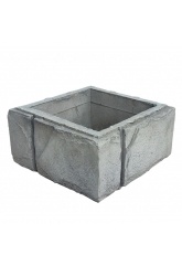 Блок столба наборный 360x360x180 №7 графит
