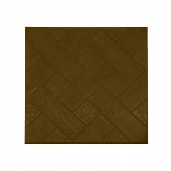 Квадрат "Ялта" 300х300х30 №8 темно-коричневый