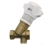 Клапан балансировочный Giacomini DN20, 4.4м3/ч, 3/4"вр, без штуцеров, со сливом
