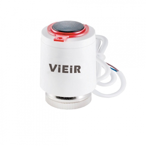 Сервопривод Vieir VR1123 для термостатических клапанов 230V нормально закрытый электротермический купить в интернет магазине Санрай73