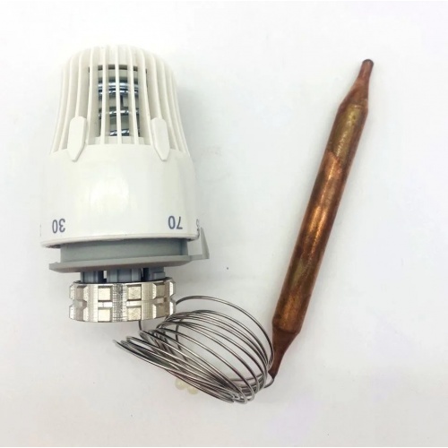 Головка термостатическая с выносным погружным датчиком 30-70C Vieir купить в интернет магазине Санрай73