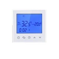 Терморегулятор комнатный Vieir VR406 сенсорный, програмируемый, белый