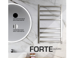 Полотенцесушитель STOUT электрический FORTE quadro 80*50 Полированный