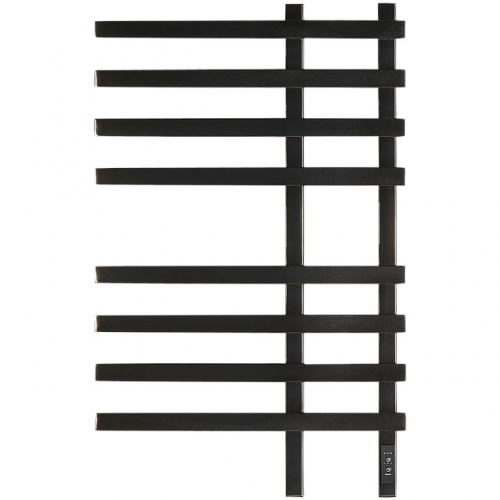 Полотенцесушитель STOUT электрический SOUL quadro 80*50 Оружейная сталь купить в интернет магазине Санрай73