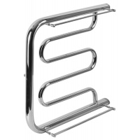 Полотенцесушитель 50/50 НИКА ECON / SIMPLE ПМ1 водяной боковое подключение, с полочками